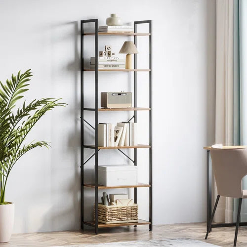 Thasty Home Office Bookcase With Sturdy Structure, Display Rack With Modern Style,storage Shelf With Spacious Storage Space