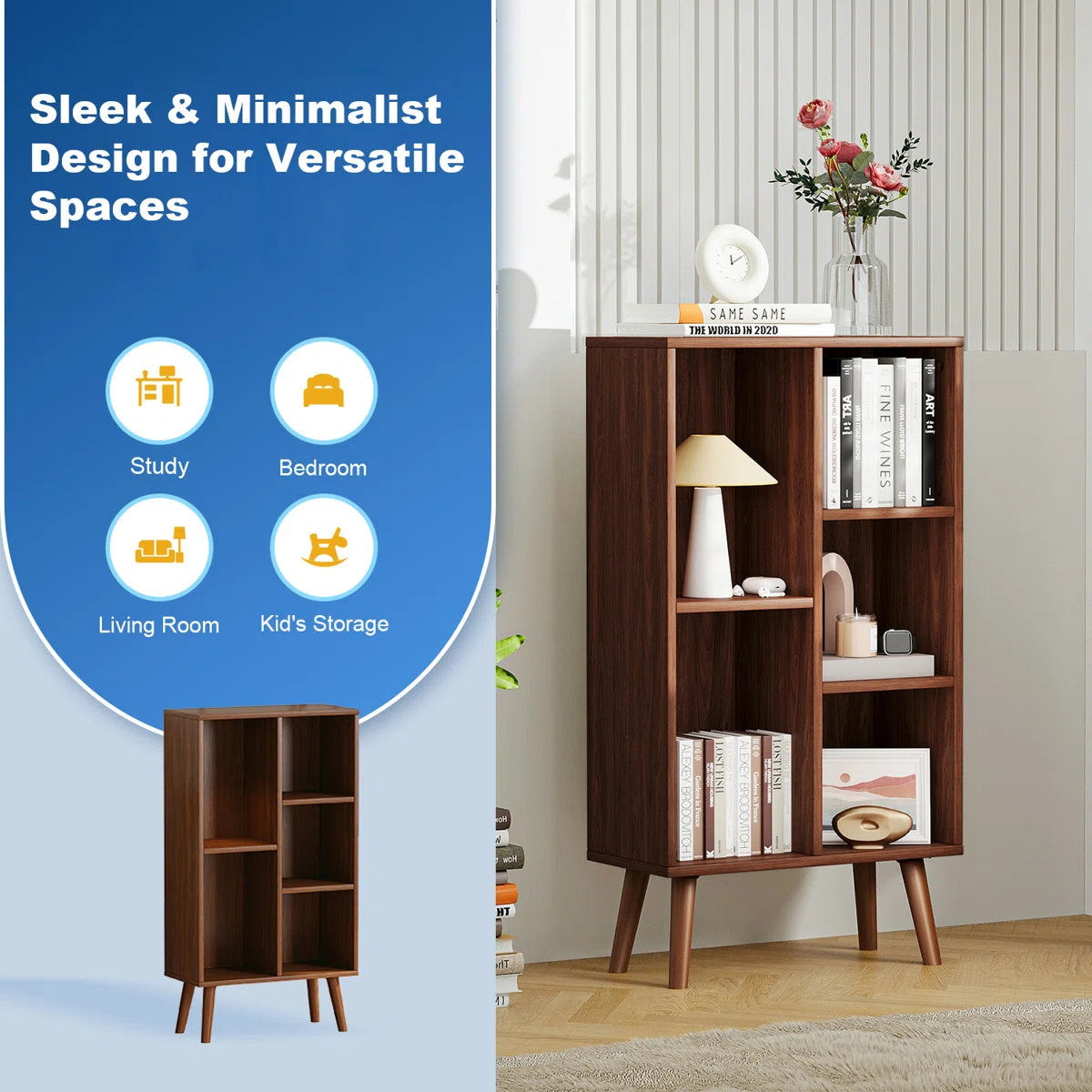 Thasty Jaen Bookcase