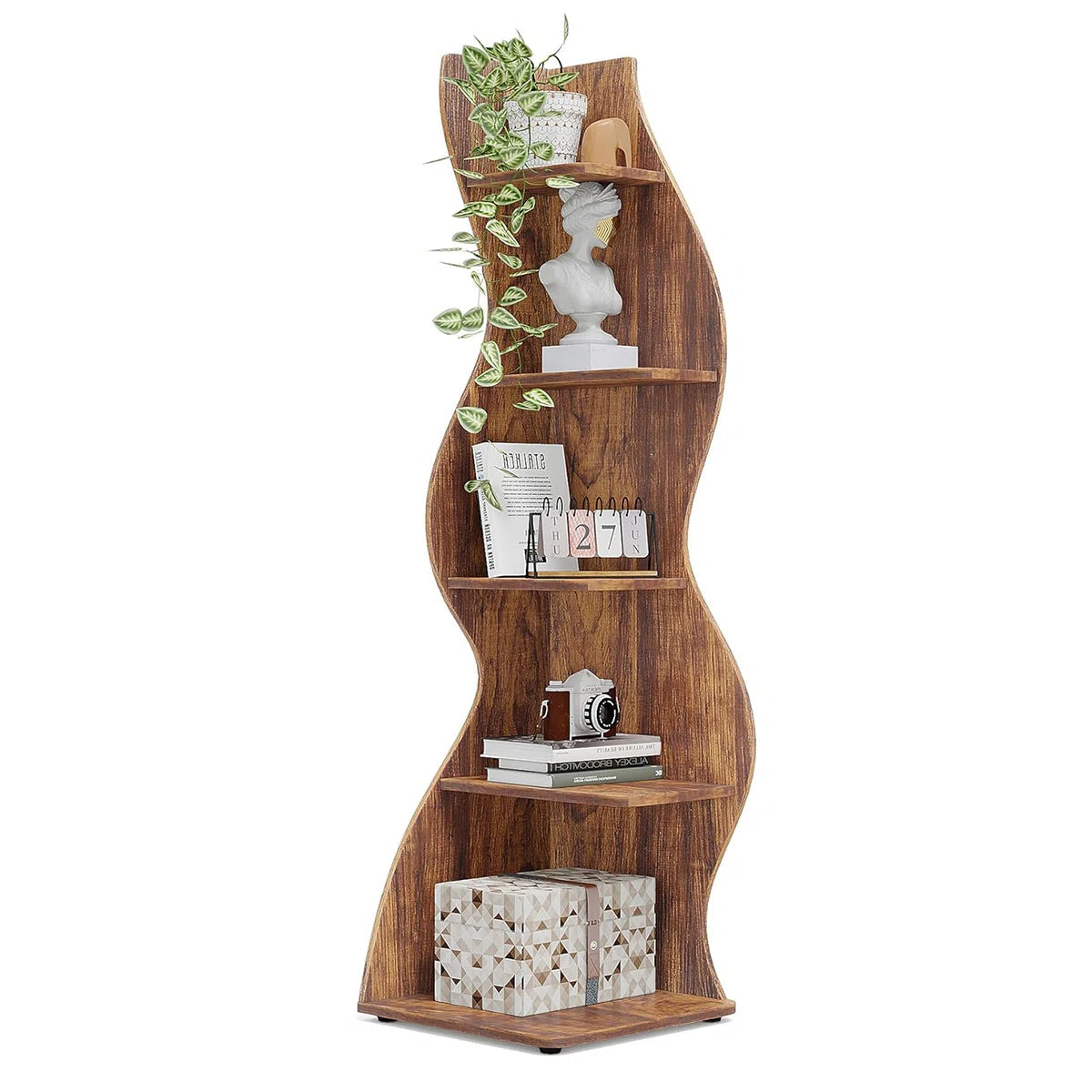 Thasty Corner Bookcase