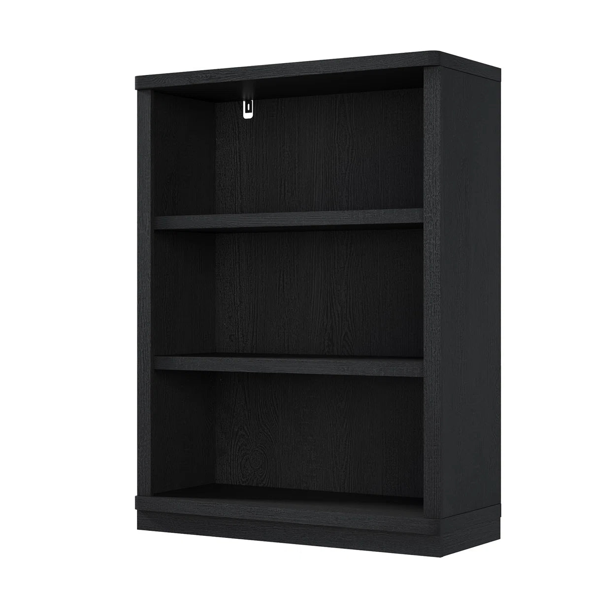 Thasty 42" H x 31" W Standard Bookcase with 3-Tiers Shelf